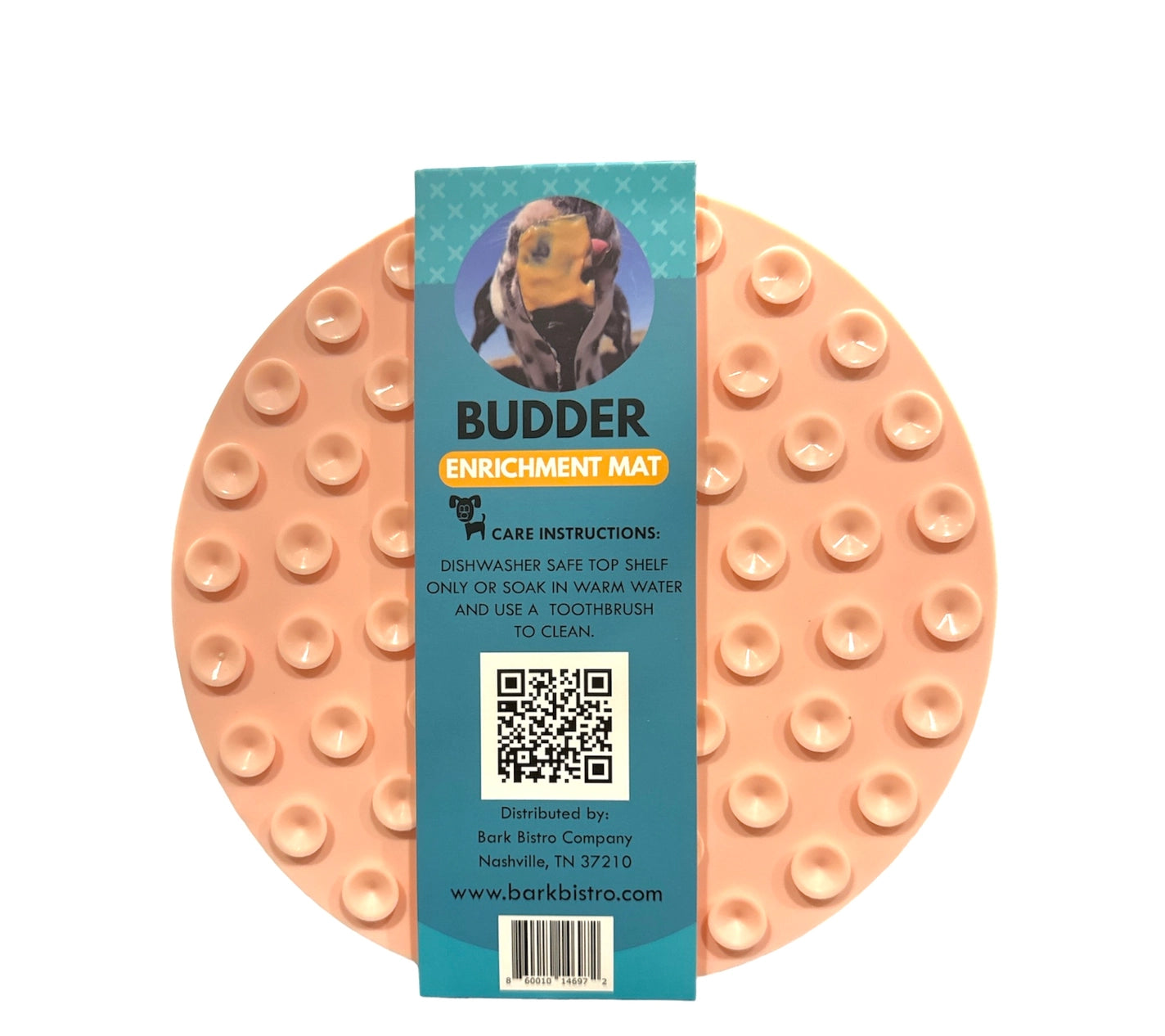 LickMat with Spatula (available in Pink and Turquoise)