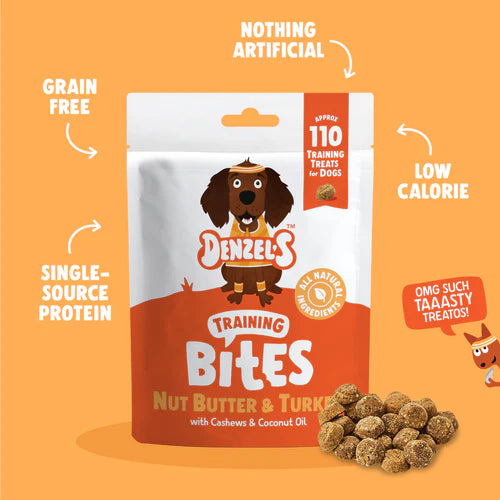 Denzel's Training Bites - Nut Butter & Turkey