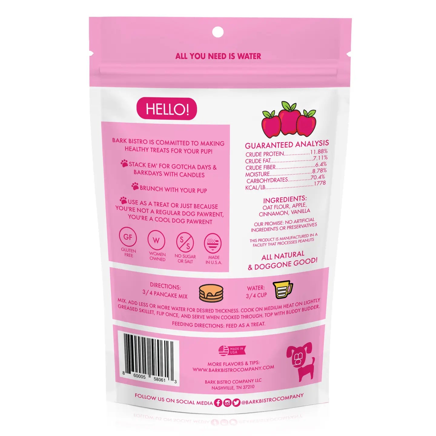 Pooch Pancakes - Awesome Apple