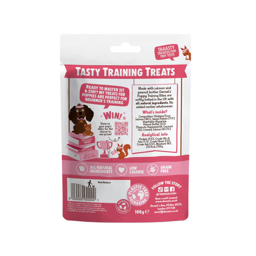 Denzel's Training Bites - Salmon & Peanut Butter (Puppy)