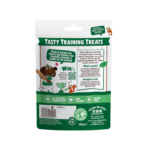 Denzel's Training Bites - Peanut & Fresh Banana (Plant based)