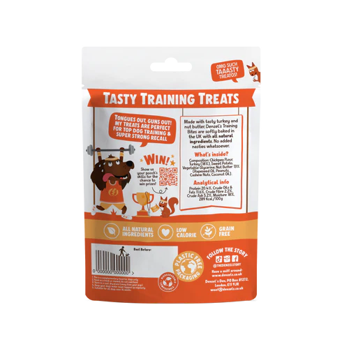 Denzel's Training Bites - Nut Butter & Turkey