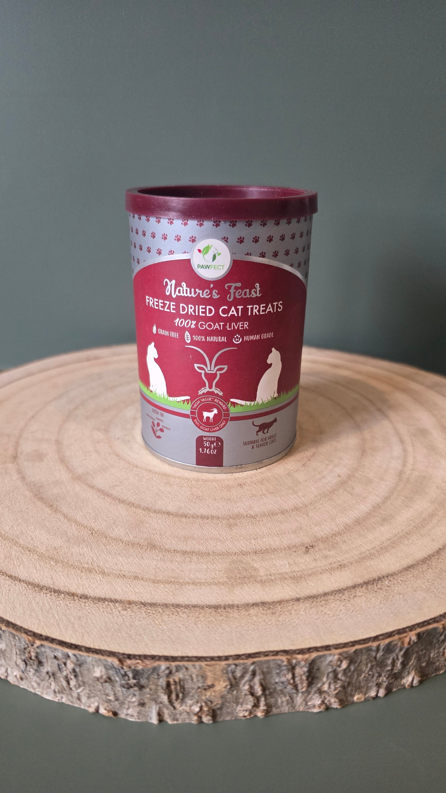 Freeze-Dried Goat Liver Treats