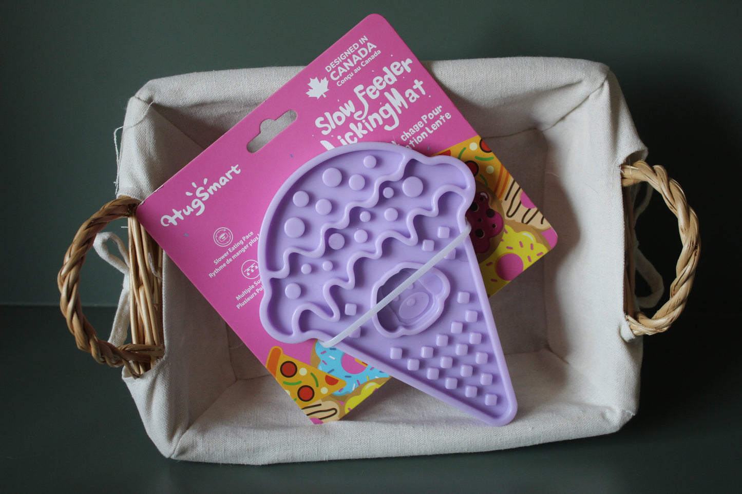 Hugsmart Ice Cream Slow Feeder LickMat