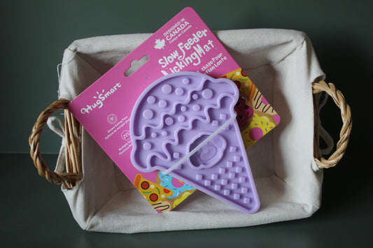 Hugsmart Ice Cream Slow Feeder LickMat