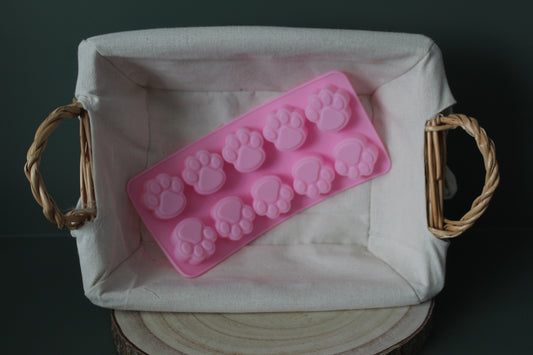 Silicone Paw Shape Mould (Pink)
