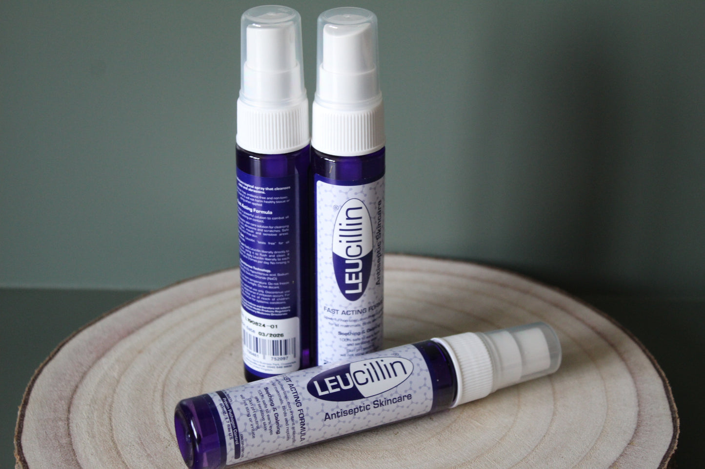 Leucillin Antiseptic Dropper and Spray