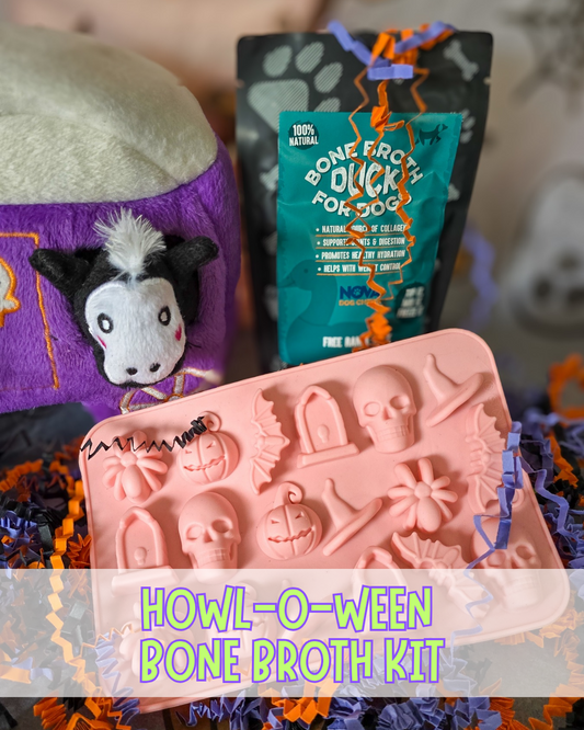 Howl-o-ween bone broth kit
