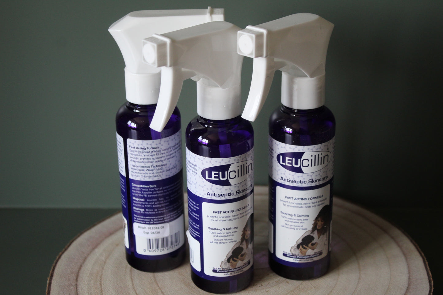 Leucillin Antiseptic Dropper and Spray