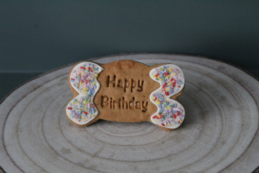 Happy Birthday biscuit