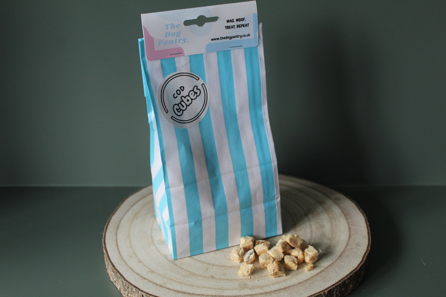 Freeze Dried Cod Cubes