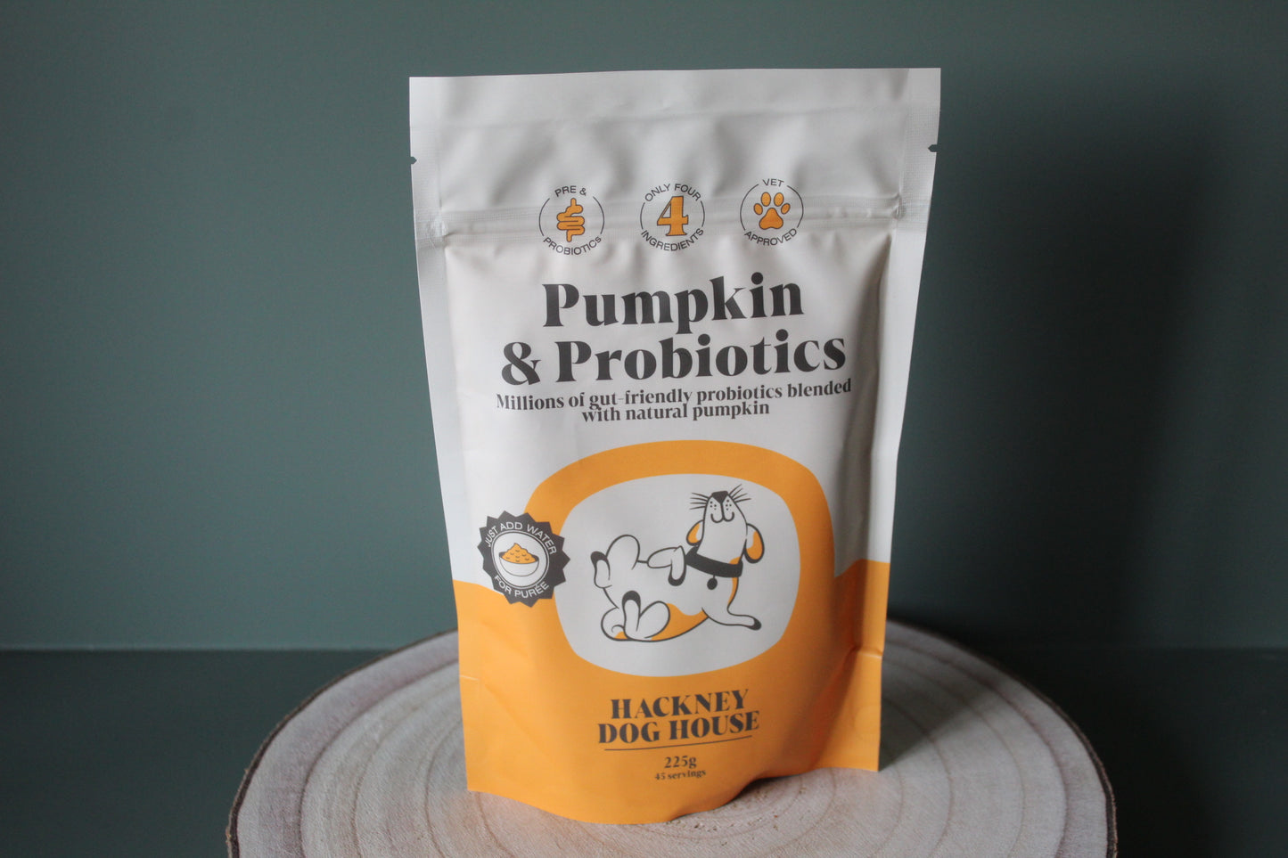 Hackney Dog House Pumpkin and Probiotics