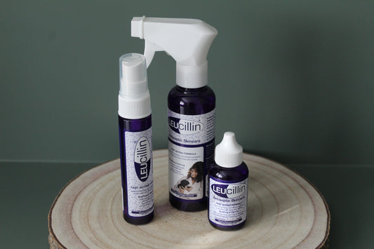 Leucillin Antiseptic Dropper and Spray