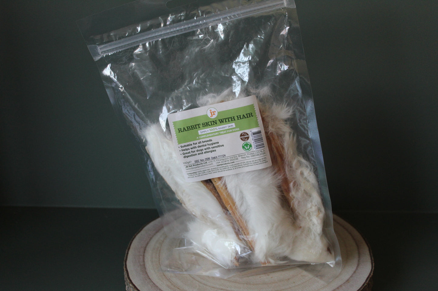 Rabbit Skin with Hair