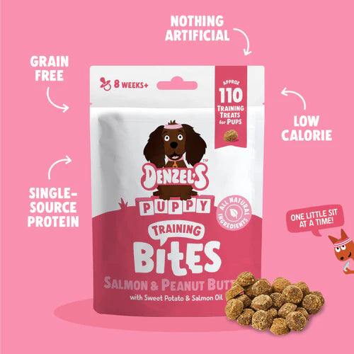 Denzel's Training Bites - Salmon & Peanut Butter (Puppy)