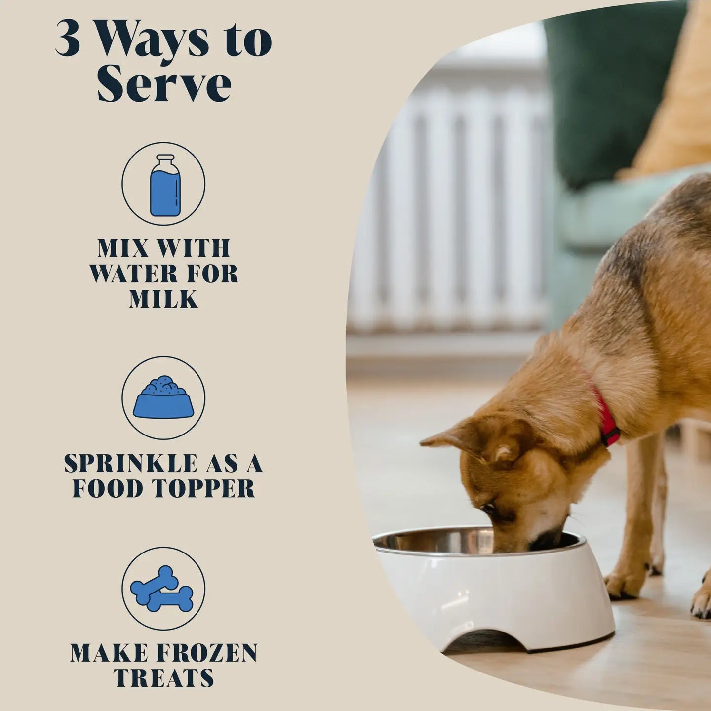 Hackney Dog House Goats Milk Powder