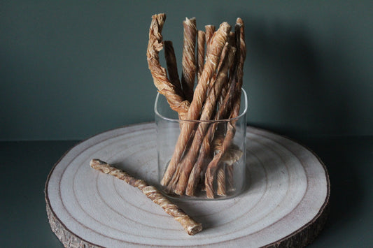 Beef Bladder Twists