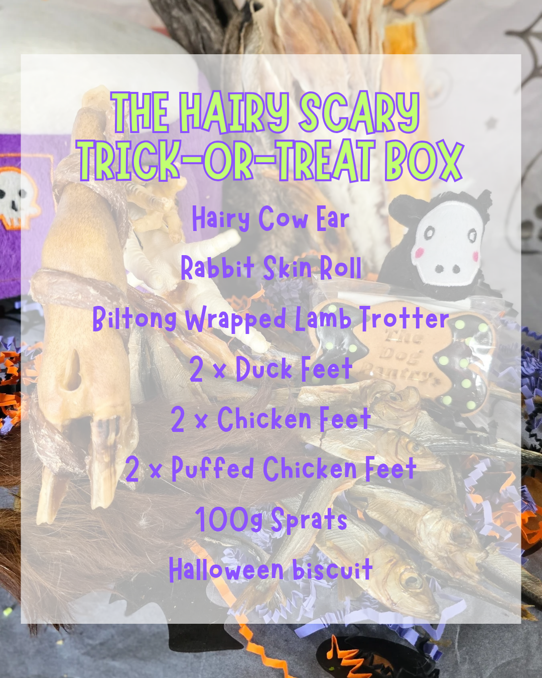 The Hairy Scary Trick-or-Treat box