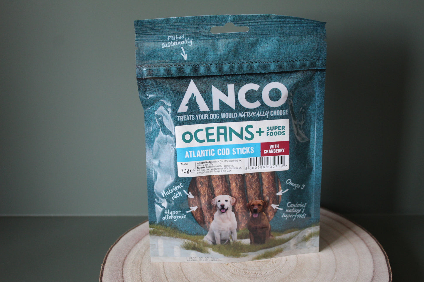Anco Atlantic Cod Stick - Cranberry