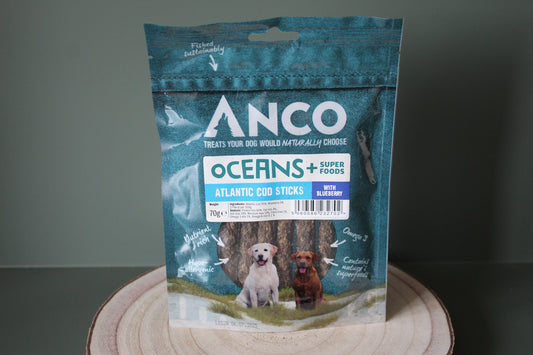 Anco Atlantic Cod Stick - Blueberry